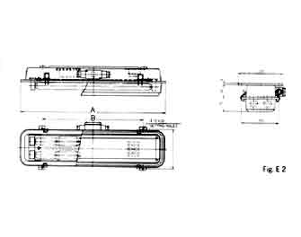 IMPA手冊(cè) 編號(hào)791862船用天花板日光燈(圖1)