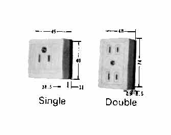 IMPA手冊(cè) 編號(hào)792977室內(nèi)露出型插座(圖1)