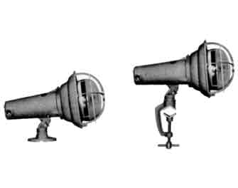 IMPA手冊(cè) 編號(hào)791811水銀燈式投光器(圖1)