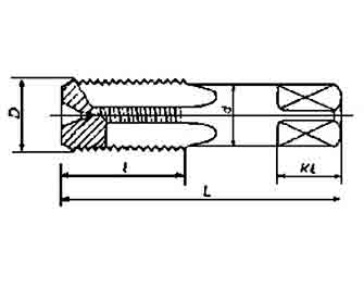 IMPA手冊(cè) 編號(hào)631464直管用絲攻(圖1)