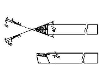 IMPA手冊 編號63275833-42型超硬尖端車刀(圖1)
