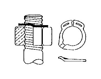 IMPA手冊(cè) 編號(hào)695414特殊止動(dòng)墊圈(圖1)