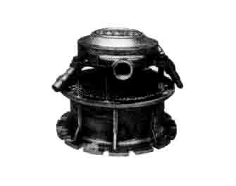 IMPA手冊(cè) 編號(hào)591449空氣或蒸氣驅(qū)動(dòng)渦輪風(fēng)機(jī)(圖1)