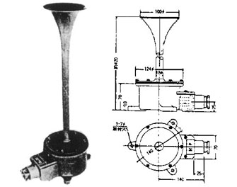 IMPA手冊(cè) 編號(hào)793462防水電喇叭(圖1)