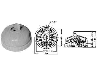 IMPA手冊 編號793002非水密瞬動(dòng)開關(guān)(圖1)