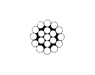 IMPA手冊(cè) 編號(hào)214010不銹鋼鋼纜1 x 19(圖1)