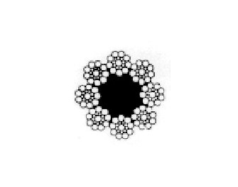 IMPA手冊 編號213306升降機(jī)用非鍍鋅鋼絲繩(圖1)