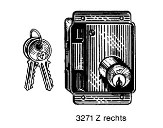 IMPA手冊 編號492327櫥柜瑣(圖1)