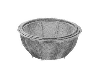 IMPA手冊 編號173278不銹鋼圓型籃(圖1)