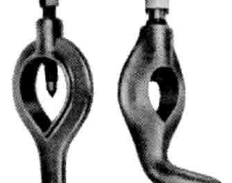 IMPA手冊 編號632325直尾/彎尾車床夾扣(圖1)