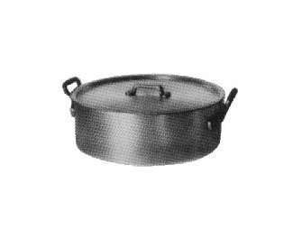 IMPA手冊 編號171843標準鋁制淺鍋(圖1)