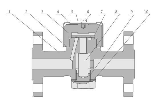 CS49H圓盤式疏水閥(圖2)