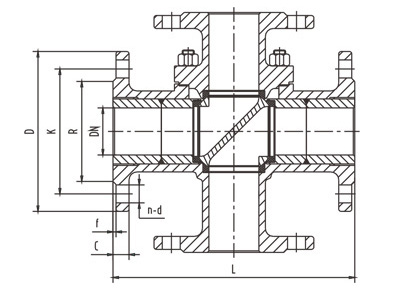Q46F不銹鋼四通球閥(圖3)