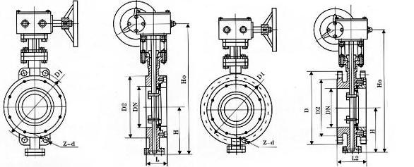 D373H日標硬密封蝶閥(圖1)