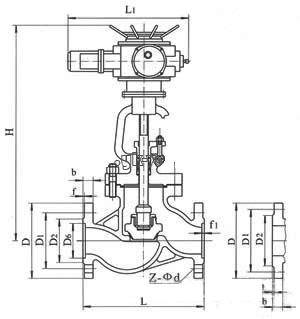 J941H蒸汽電動(dòng)截止閥(圖1)