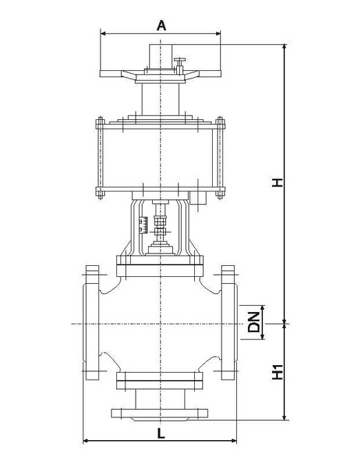 ZSQP氣動活塞式切斷閥(圖4)