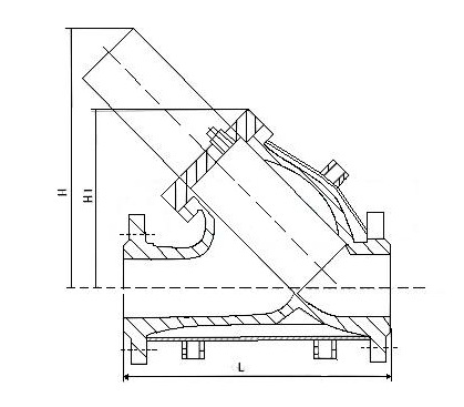 BY41H-Y型保溫過濾器(圖1)