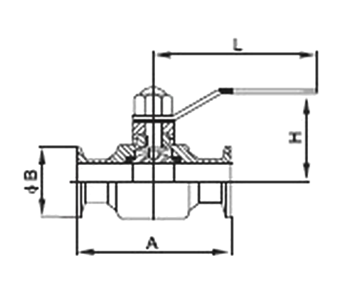 Q81F衛(wèi)生級快裝球閥(圖1)