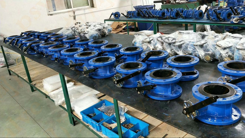 手動(dòng)法蘭蝶閥(圖1)