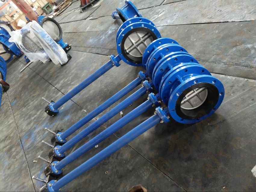 加長(zhǎng)桿蝶閥(圖1)