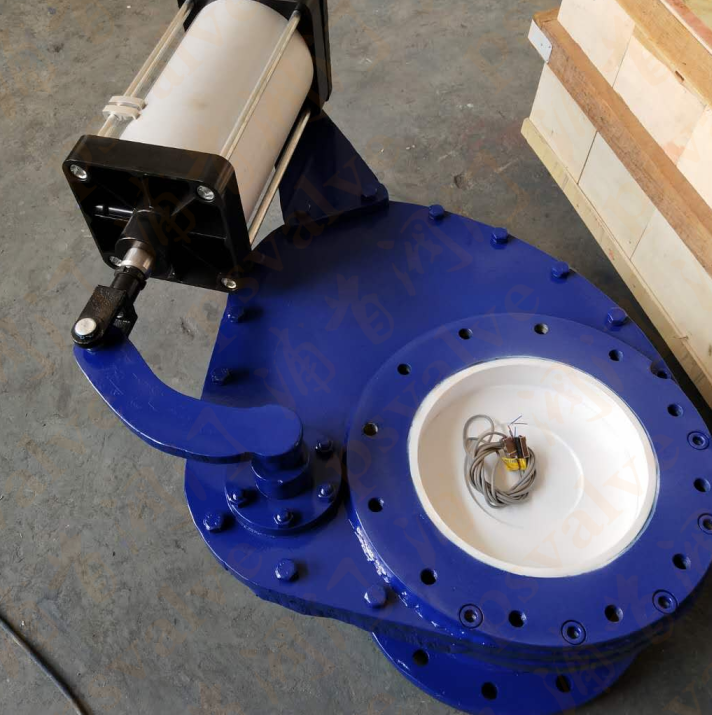 擺動(dòng)式陶瓷進(jìn)料閥(圖1)