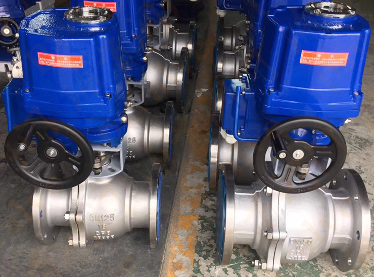 電動調(diào)節(jié)球閥(圖1)