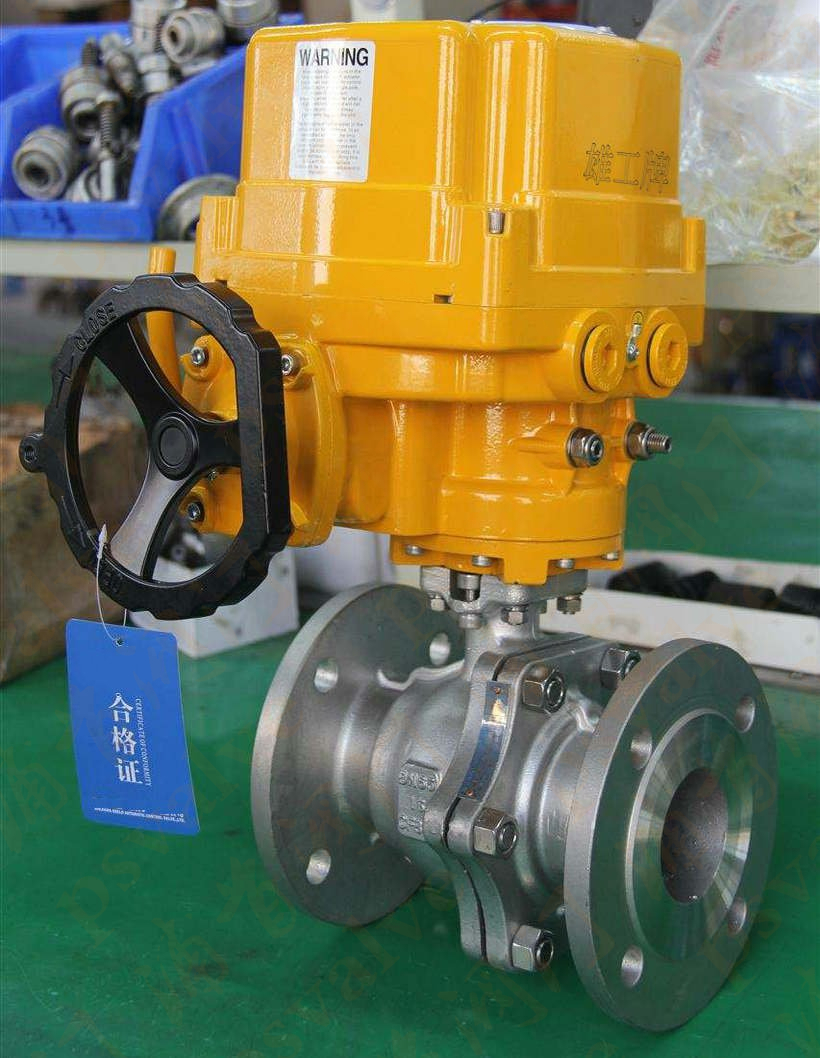 電動帶手輪球閥(圖1)