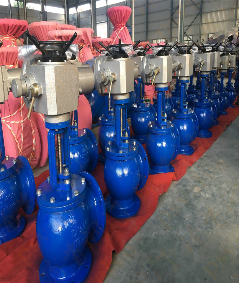 電動(dòng)角式排泥閥(圖2)