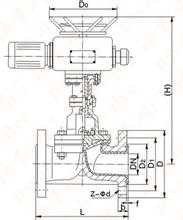 電動(dòng)隔膜閥(圖1)
