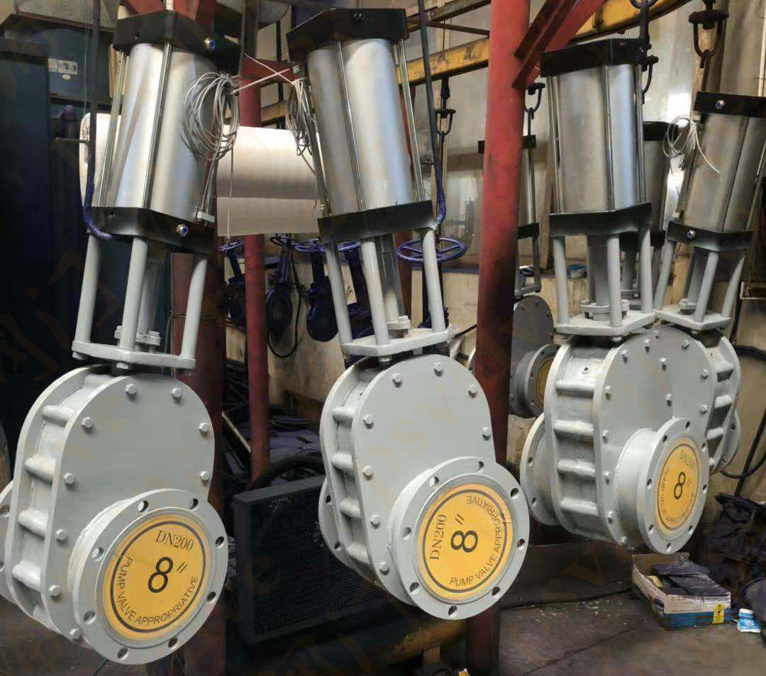 氣動陶瓷出料閥(圖1)