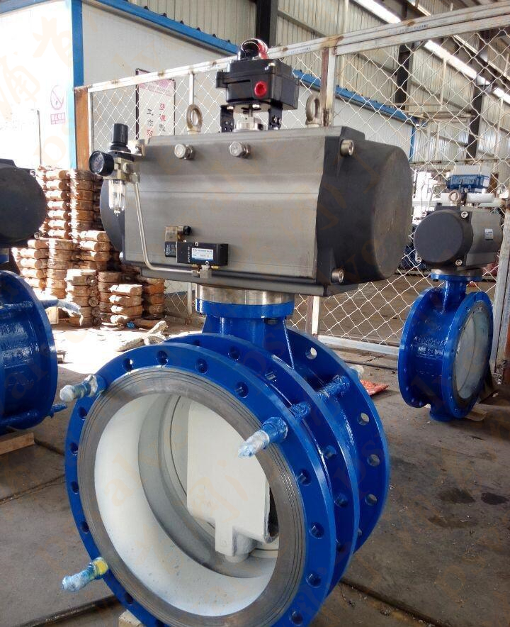 氣動伸縮蝶閥(圖1)