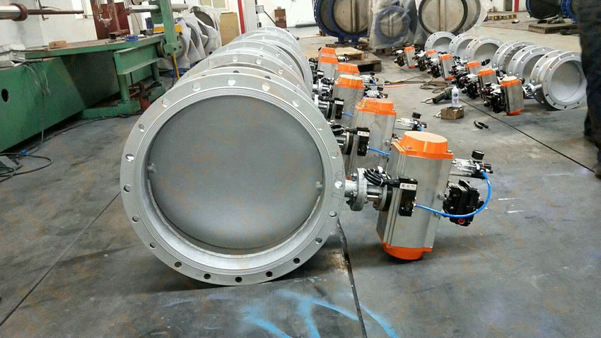 氣動(dòng)通風(fēng)蝶閥(圖1)