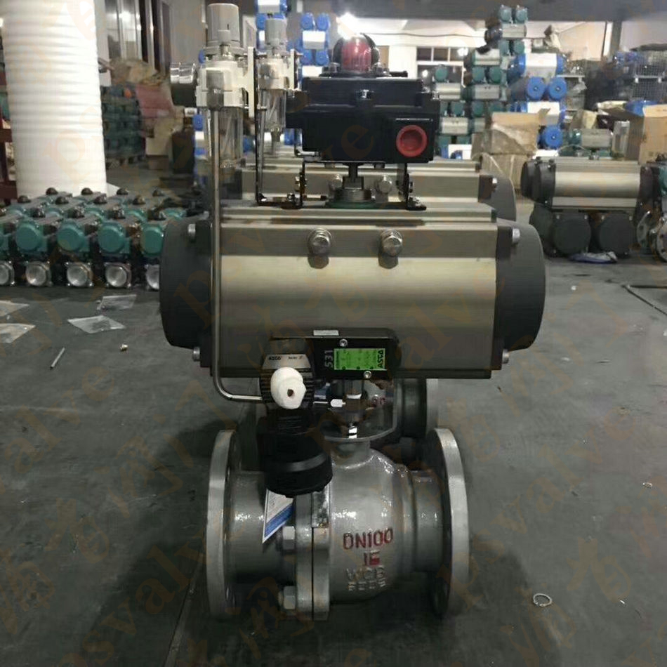 氣動(dòng)調(diào)節(jié)球閥(圖3)