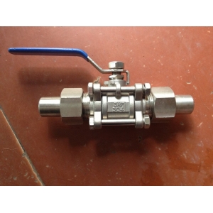 Q21F三片式活接對焊球閥