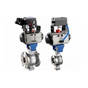 氣動(dòng)V型球閥