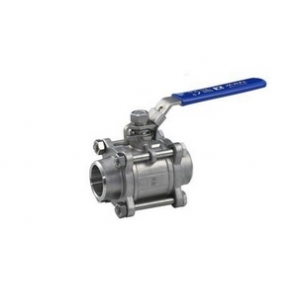 三片式對焊球閥