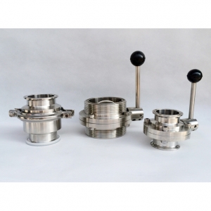 D21X衛(wèi)生級(jí)外螺紋蝶閥