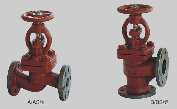 船用法蘭鑄鐵截止閥GB/T590-2008(圖1)